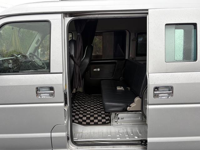 エブリイ PA AC PS 5MT フレンチバスキット 外足回りリフトアップ MTタイヤ 外ホイール 外シートカバー 外フロアマット 外ハンドル ダッシュ板トリム塗装 オーディオディスプレー ETC バックカメラ(53枚目)