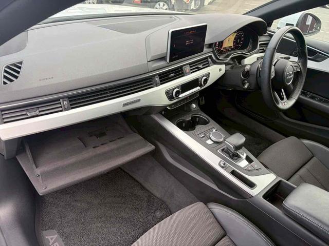 Ａ５スポーツバック ２．０ＴＦＳＩクワトロ　スポーツ　４ＷＤ　ＥＴＣ　クリアランスソナー　オートクルーズコントロール　パークアシスト　衝突被害軽減システム　バックカメラ　ナビ　ＴＶ　アルミホイール　オートライト　ＨＩＤ　ＡＴ　シートヒーター　スマートキー（23枚目）