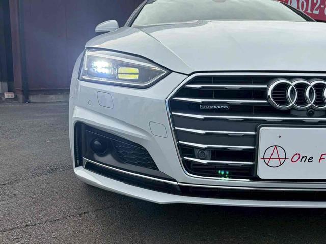 Ａ５スポーツバック ２．０ＴＦＳＩクワトロ　スポーツ　４ＷＤ　ＥＴＣ　クリアランスソナー　オートクルーズコントロール　パークアシスト　衝突被害軽減システム　バックカメラ　ナビ　ＴＶ　アルミホイール　オートライト　ＨＩＤ　ＡＴ　シートヒーター　スマートキー（53枚目）