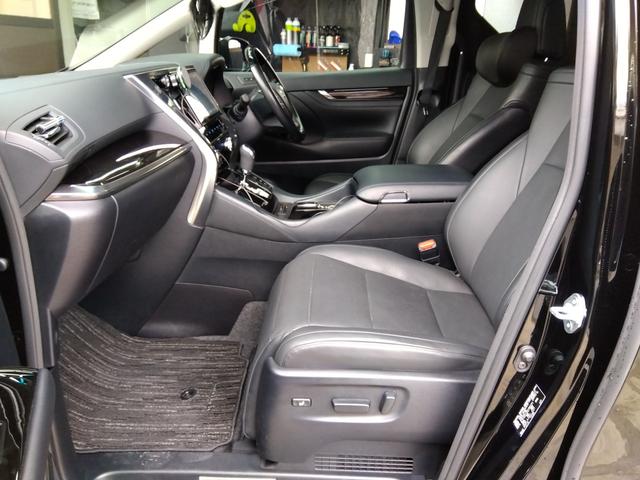 アルファードハイブリッド ＳＲ　Ｃパッケージ　ワンオーナー車　ディーラー記録簿　黒革エアシート　モデリスタエアロ　モデリスタ２０インチアルミ　９インチＳＤナビ　モデリスタメッキガーニッシュ　インナーミラー（32枚目）