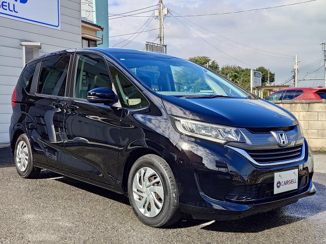 フリード Ｇ・ホンダセンシング　社外ナビＴＶ　バックカメラ　ホンダセンシング　衝突軽減　レーダークルーズ　レーンキープ　両側パワースライドドア　ＥＴＣ　スマートキー　ロールサンシェード　オートヘッドライト　６人乗り　１オーナー　禁煙（9枚目）