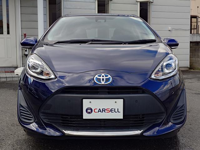 アクア Sスタイルブラック 社外ナビ バックカメラ セーフティセンス 衝突軽減 PCS LDA PKSB 前後クリアランスソナー オートハイビーム LEDヘッドライト スマートキー ビルトインETC ステアリングリモコン 禁煙車(5枚目)