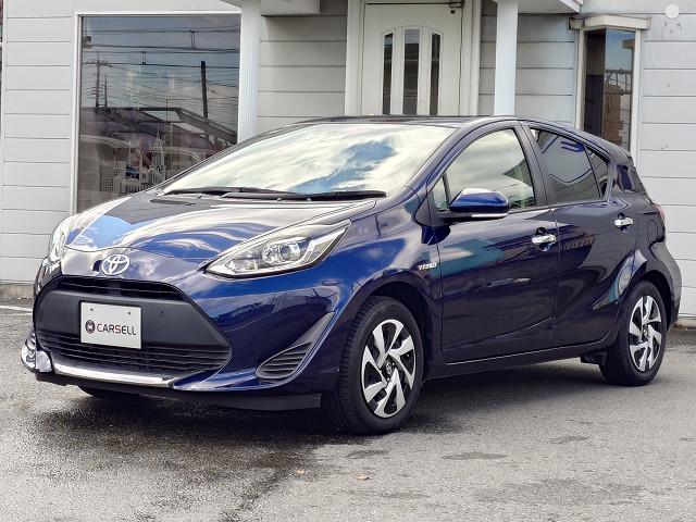 アクア Sスタイルブラック 社外ナビ バックカメラ セーフティセンス 衝突軽減 PCS LDA PKSB 前後クリアランスソナー オートハイビーム LEDヘッドライト スマートキー ビルトインETC ステアリングリモコン 禁煙車(10枚目)