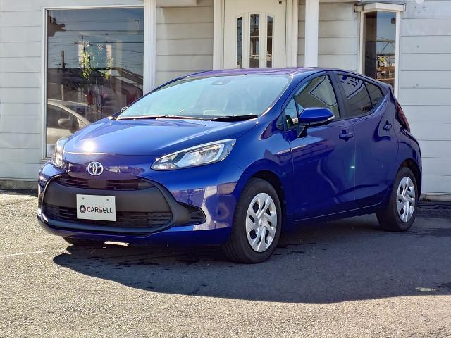 アクア X 純正ナビ バックカメラ セーフティセンス 衝突軽減 PCS LTA レーダークルーズ PKSB 前後クリアランスソナー LEDヘッド オートハイビーム スマートキー AC100V電源 ETC 禁煙車(10枚目)