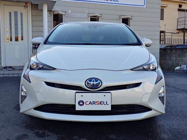 プリウス Ｓセーフティプラス　純正ナビＴＶ　Ｂカメラ　セーフティセンス　衝突軽減　レーダークルーズ　ＰＣＳ　ＬＤＡ　ＰＫＳＢ　前後センサー　ＬＥＤヘッド　パーキングアシスト　オートハイビーム　スマートキー　ＥＴＣ　ドラレコ　禁煙車（5枚目）