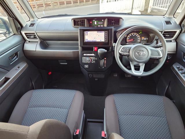 ルーミー G 純正ナビTV バックカメラ スマートアシスト 衝突軽減 前後誤発進抑制 前後コーナーセンサー 車線逸脱警報 両側パワースライドドア LEDヘッド オートハイビーム スマートキー ETC 禁煙車(4枚目)