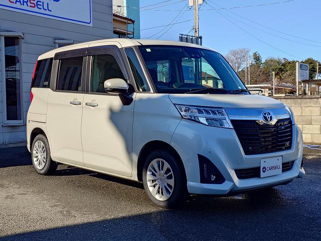 ルーミー Ｇ　コージーエディション　純正ナビＴＶ　バックカメラ　スマートアシスト　衝突軽減　前後コーナーセンサー　車線逸脱警報　前後誤発進抑制　両側パワスラドア　シートヒーター　ＬＥＤヘッド　オートハイビーム　スマートキー　ＥＴＣ　禁煙（8枚目）