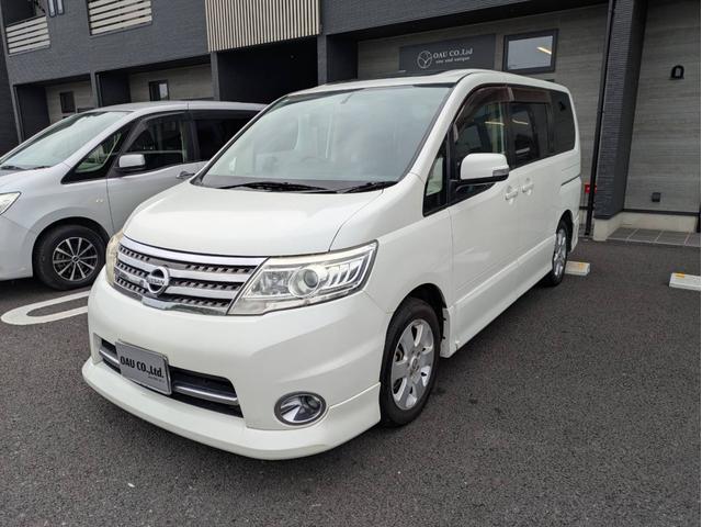 セレナ ハイウェイスター 1オーナー/サンルーフ/純正ナビ/ワンセグ/バックカメラ/後席モニター/両側電動スライドドア/純正アルミホイール/純正エアロ/エアコン/キーレス/(16枚目)