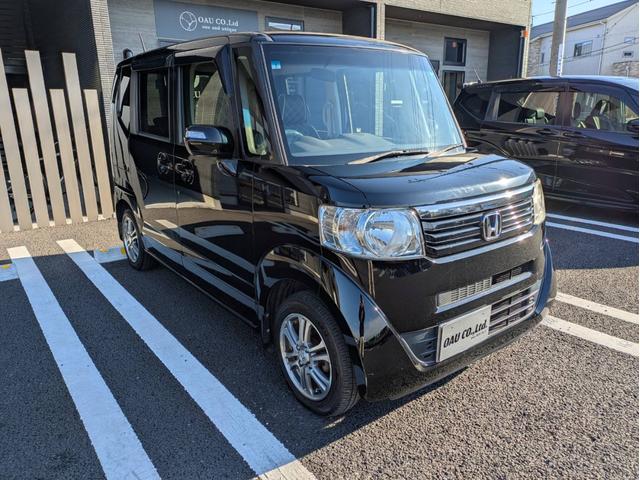 N-BOX G・Lパッケージ 社外ナビ/地デジ/両側スライドドア/左側電動スライドドア/純正14インチアルミホイール/オートエアコン/キーレス/(10枚目)