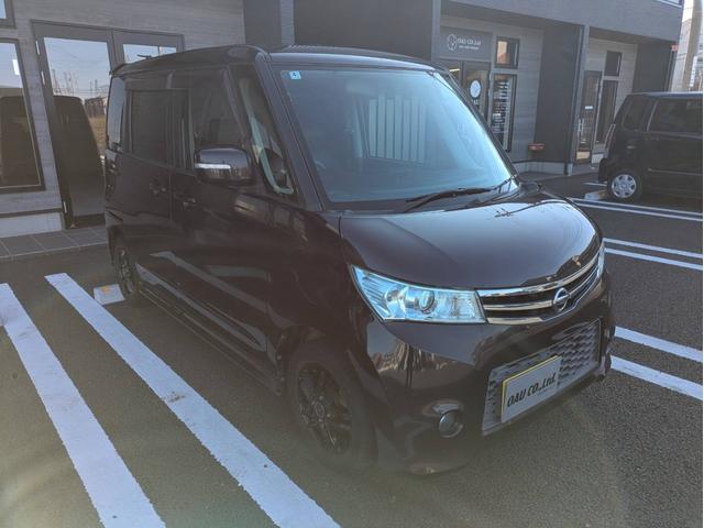 ルークス ハイウェイスター　１オーナー／社外ナビ／地デジ／Ｂカメラ／両側スライドドア左側電動スライドドア／社外アルミホイール／ＨＩＤ／オートエアコン／キーレス／（10枚目）