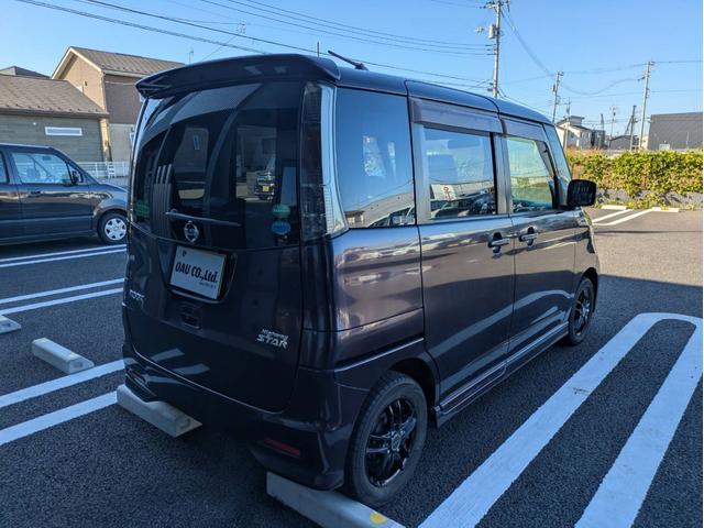 ルークス ハイウェイスター　１オーナー／社外ナビ／地デジ／Ｂカメラ／両側スライドドア左側電動スライドドア／社外アルミホイール／ＨＩＤ／オートエアコン／キーレス／（12枚目）