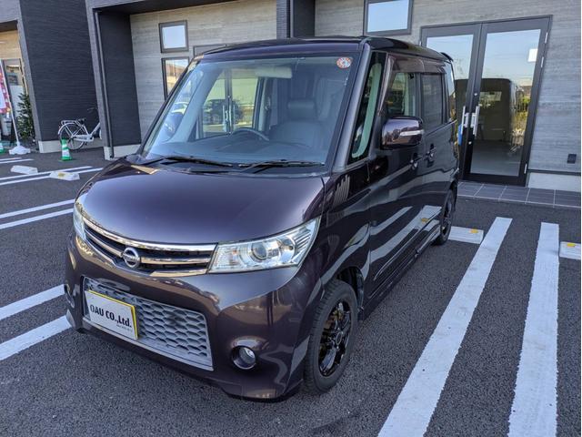 ルークス ハイウェイスター　１オーナー／社外ナビ／地デジ／Ｂカメラ／両側スライドドア左側電動スライドドア／社外アルミホイール／ＨＩＤ／オートエアコン／キーレス／（16枚目）