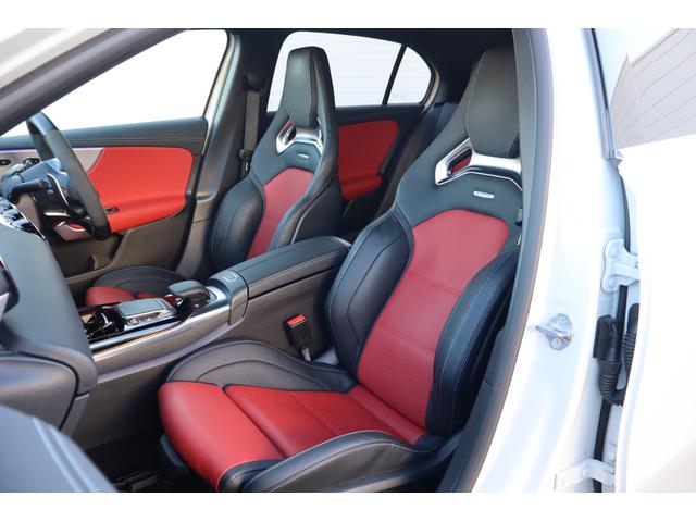 Aクラス A45 S 4マチック+ サンルーフ レザーシート シートヒーター 純正ナビTV 360°カメラ ETC2.0 ヘッドアップディスプレイ アダプティブクルーズ(3枚目)