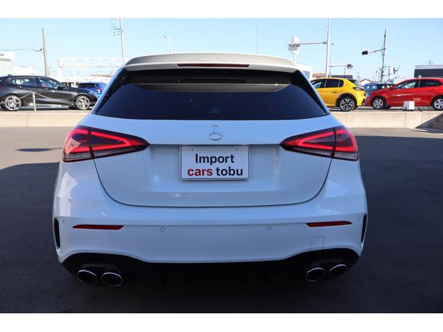 Aクラス A45 S 4マチック+ サンルーフ レザーシート シートヒーター 純正ナビTV 360°カメラ ETC2.0 ヘッドアップディスプレイ アダプティブクルーズ(8枚目)