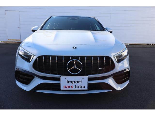 Aクラス A45 S 4マチック+ サンルーフ レザーシート シートヒーター 純正ナビTV 360°カメラ ETC2.0 ヘッドアップディスプレイ アダプティブクルーズ(24枚目)