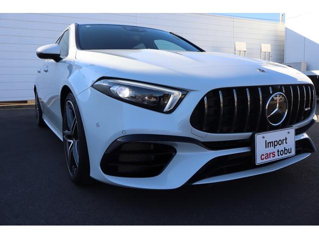 Aクラス A45 S 4マチック+ サンルーフ レザーシート シートヒーター 純正ナビTV 360°カメラ ETC2.0 ヘッドアップディスプレイ アダプティブクルーズ(35枚目)