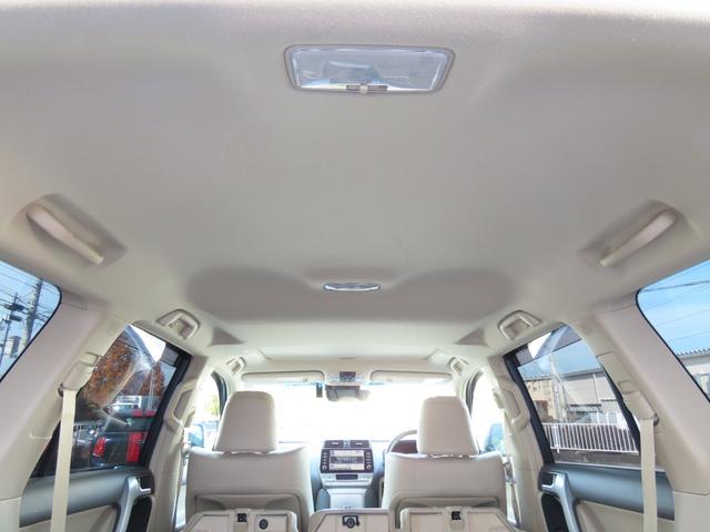 ランドクルーザープラド ＴＸ　Ｌパッケージ　ＴＲＤエアロ＆マフラー　オプション１９インチＡＷ＆ブラックルーフレール　９インチＴコネクトナビ　マルチテレインモニター　ムーンルーフ　ベージュ革　シートヒーター＆エアコン　リアフォグ　セーフティセンス（19枚目）