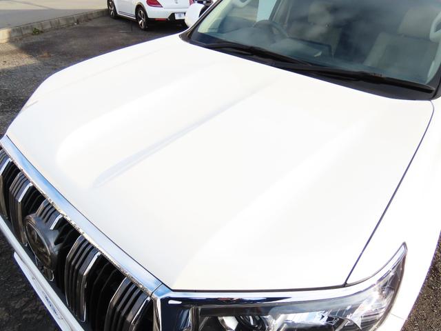 ランドクルーザープラド ＴＸ　Ｌパッケージ　ＴＲＤエアロ＆マフラー　オプション１９インチＡＷ＆ブラックルーフレール　９インチＴコネクトナビ　マルチテレインモニター　ムーンルーフ　ベージュ革　シートヒーター＆エアコン　リアフォグ　セーフティセンス（25枚目）