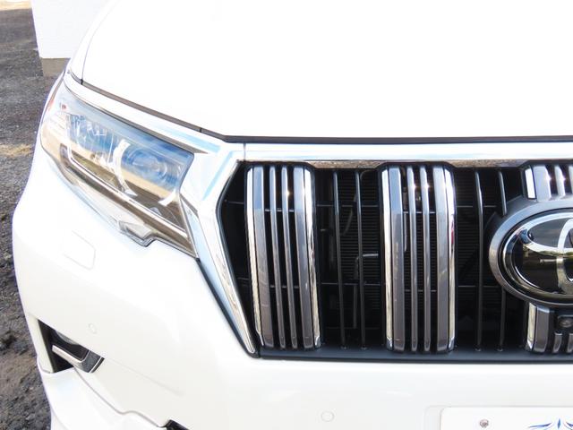 ランドクルーザープラド ＴＸ　Ｌパッケージ　ＴＲＤエアロ＆マフラー　オプション１９インチＡＷ＆ブラックルーフレール　９インチＴコネクトナビ　マルチテレインモニター　ムーンルーフ　ベージュ革　シートヒーター＆エアコン　リアフォグ　セーフティセンス（27枚目）