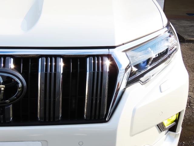 ランドクルーザープラド ＴＸ　Ｌパッケージ　ＴＲＤエアロ＆マフラー　オプション１９インチＡＷ＆ブラックルーフレール　９インチＴコネクトナビ　マルチテレインモニター　ムーンルーフ　ベージュ革　シートヒーター＆エアコン　リアフォグ　セーフティセンス（29枚目）