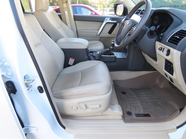 ランドクルーザープラド ＴＸ　Ｌパッケージ　ＴＲＤエアロ＆マフラー　オプション１９インチＡＷ＆ブラックルーフレール　９インチＴコネクトナビ　マルチテレインモニター　ムーンルーフ　ベージュ革　シートヒーター＆エアコン　リアフォグ　セーフティセンス（46枚目）