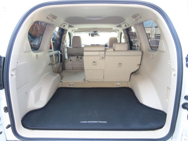 ランドクルーザープラド ＴＸ　Ｌパッケージ　ＴＲＤエアロ＆マフラー　オプション１９インチＡＷ＆ブラックルーフレール　９インチＴコネクトナビ　マルチテレインモニター　ムーンルーフ　ベージュ革　シートヒーター＆エアコン　リアフォグ　セーフティセンス（71枚目）