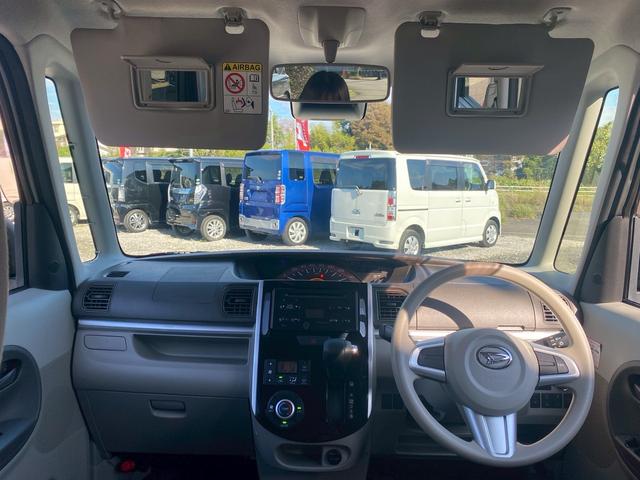 タント X SAIII 運転席エアバック 助手席エアバック 鉄チンホイール フルフラット ベンチシート 片側パワースライドドア プッシュスタート シートヒーター 衝突軽減ブレーキ アイドリングストップ 横滑り防止装置(2枚目)