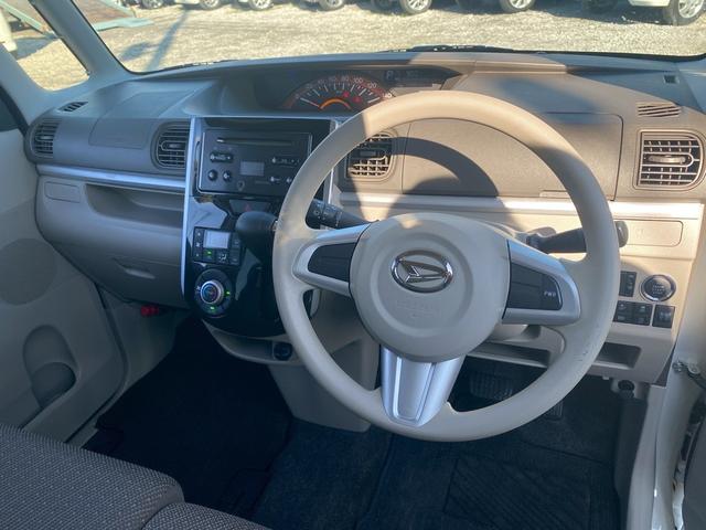 タント X SAIII 運転席エアバック 助手席エアバック 鉄チンホイール フルフラット ベンチシート 片側パワースライドドア プッシュスタート シートヒーター 衝突軽減ブレーキ アイドリングストップ 横滑り防止装置(4枚目)