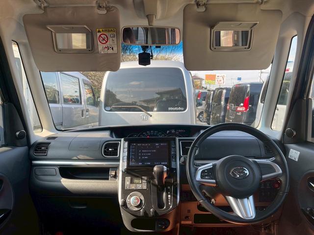 タント カスタムＲＳ　トップエディションＳＡ　運転席エアバック　助手席エアバック　純正アルミホイール　電動格納ミラー　両側パワースライドドア　ＥＴＣ付き　横滑り防止装置　アイドリングストップ　フルセグ　バックカメラ　スマートキー　プッシュスタート（2枚目）