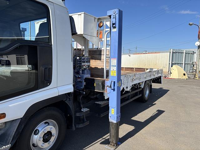 フォワード クレーン付ハイジャッキ 上物タダノ製 3段ブーム フックイン 2.9t吊り ロングジャッキ 荷台寸法491x224x19 荷台床板張り 積載1.95t 歩み掛け有 ロープ穴 走行5.2万km(17枚目)