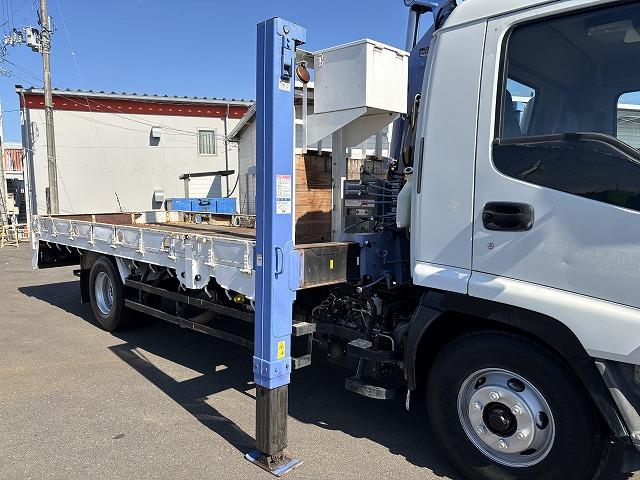 フォワード クレーン付ハイジャッキ 上物タダノ製 3段ブーム フックイン 2.9t吊り ロングジャッキ 荷台寸法491x224x19 荷台床板張り 積載1.95t 歩み掛け有 ロープ穴 走行5.2万km(20枚目)