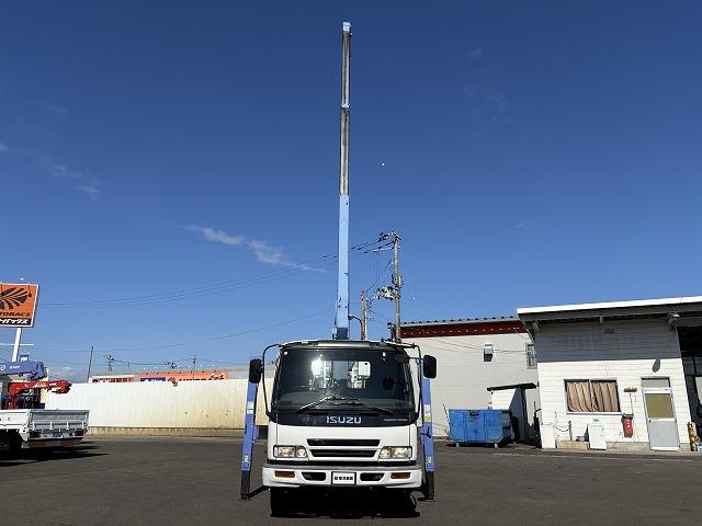 フォワード クレーン付ハイジャッキ 上物タダノ製 3段ブーム フックイン 2.9t吊り ロングジャッキ 荷台寸法491x224x19 荷台床板張り 積載1.95t 歩み掛け有 ロープ穴 走行5.2万km(25枚目)