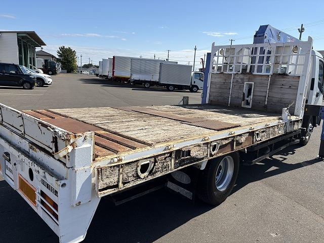 フォワード クレーン付ハイジャッキ 上物タダノ製 3段ブーム フックイン 2.9t吊り ロングジャッキ 荷台寸法491x224x19 荷台床板張り 積載1.95t 歩み掛け有 ロープ穴 走行5.2万km(37枚目)