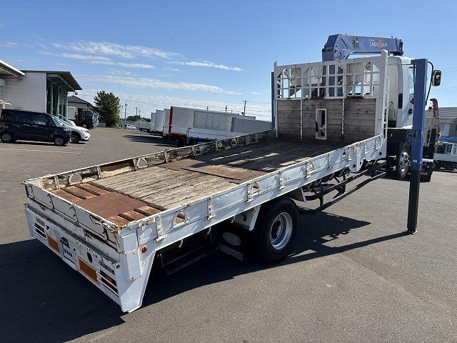 フォワード クレーン付ハイジャッキ 上物タダノ製 3段ブーム フックイン 2.9t吊り ロングジャッキ 荷台寸法491x224x19 荷台床板張り 積載1.95t 歩み掛け有 ロープ穴 走行5.2万km(44枚目)