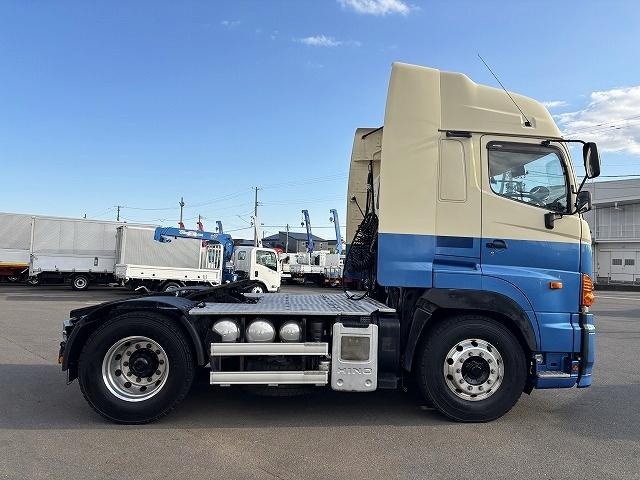 プロフィア トレーラーヘッド 第5輪荷重11.4t ハイルーフ 後輪エアサス 450馬力 リターダー付 AT(プロシフト)3ペダル 走行59.8万km アルミホイール バックモニター付(9枚目)