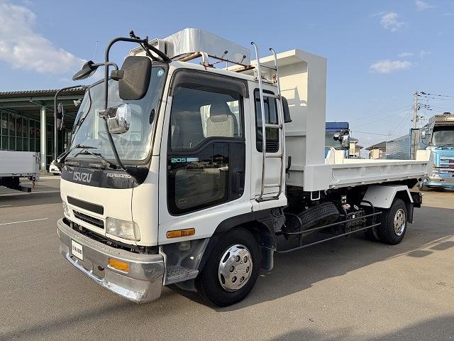 フォワード ローダーダンプ 上物花見台製 スライドボディ 荷台寸法400x208x24 荷台床鉄板張り 積載3t アオリ3方開 ロックピン付 シートキャリア付 ベットスペース有 燃焼不要♪ 6速ミッション(3枚目)