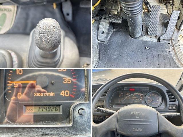 フォワード ローダーダンプ 上物花見台製 スライドボディ 荷台寸法400x208x24 荷台床鉄板張り 積載3t アオリ3方開 ロックピン付 シートキャリア付 ベットスペース有 燃焼不要♪ 6速ミッション(16枚目)