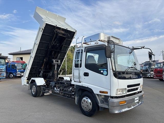 フォワード ローダーダンプ 上物花見台製 スライドボディ 荷台寸法400x208x24 荷台床鉄板張り 積載3t アオリ3方開 ロックピン付 シートキャリア付 ベットスペース有 燃焼不要♪ 6速ミッション(18枚目)