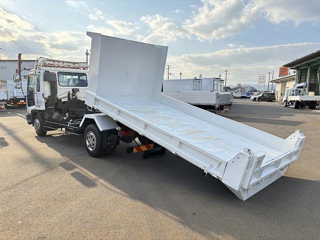 フォワード ローダーダンプ 上物花見台製 スライドボディ 荷台寸法400x208x24 荷台床鉄板張り 積載3t アオリ3方開 ロックピン付 シートキャリア付 ベットスペース有 燃焼不要♪ 6速ミッション(42枚目)