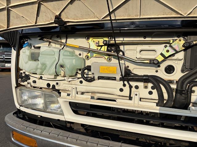 フォワード ローダーダンプ 上物花見台製 スライドボディ 荷台寸法400x208x24 荷台床鉄板張り 積載3t アオリ3方開 ロックピン付 シートキャリア付 ベットスペース有 燃焼不要♪ 6速ミッション(49枚目)