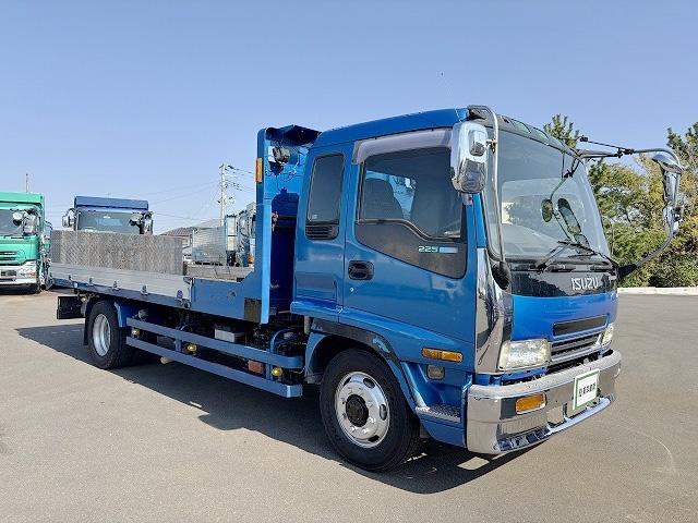 フォワード セーフティローダー 上物花見台製 スライドボディ(ラジコン) 荷台寸法504×220×21 荷台床鉄板張り 積載7.5t 増トン ウインチ付(ラジコン) 自動歩み 内フック アルミブロックアオリ(2枚目)