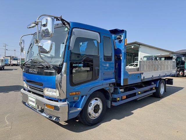 フォワード セーフティローダー 上物花見台製 スライドボディ(ラジコン) 荷台寸法504×220×21 荷台床鉄板張り 積載7.5t 増トン ウインチ付(ラジコン) 自動歩み 内フック アルミブロックアオリ(3枚目)