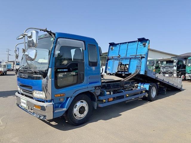 フォワード セーフティローダー 上物花見台製 スライドボディ(ラジコン) 荷台寸法504×220×21 荷台床鉄板張り 積載7.5t 増トン ウインチ付(ラジコン) 自動歩み 内フック アルミブロックアオリ(8枚目)