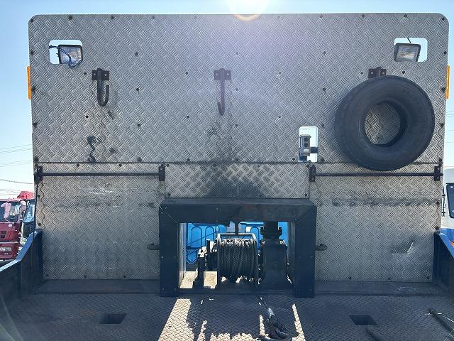 フォワード セーフティローダー 上物花見台製 スライドボディ(ラジコン) 荷台寸法504×220×21 荷台床鉄板張り 積載7.5t 増トン ウインチ付(ラジコン) 自動歩み 内フック アルミブロックアオリ(31枚目)