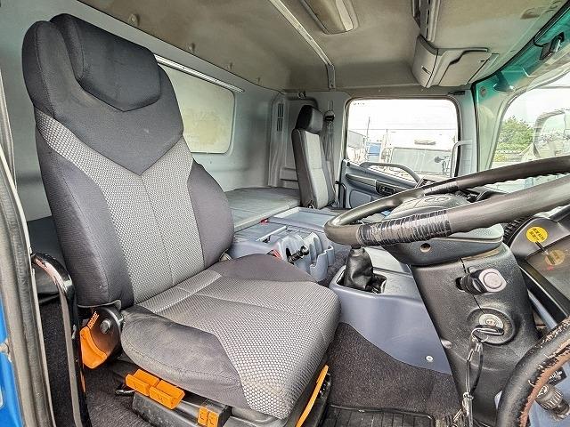 プロフィア ヒアブクレーン付スクラップ運搬車 上物ヒアブ製(166E3-CLX) 360度回転グラップル付 荷台寸820x239x133 鉄深箱 容量約26立米 積載10.3t 410馬力 2デフ 走行63万km(10枚目)