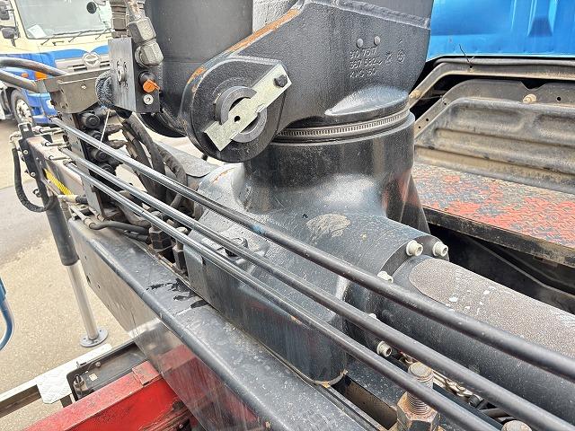 プロフィア ヒアブクレーン付スクラップ運搬車 上物ヒアブ製(166E3-CLX) 360度回転グラップル付 荷台寸820x239x133 鉄深箱 容量約26立米 積載10.3t 410馬力 2デフ 走行63万km(26枚目)