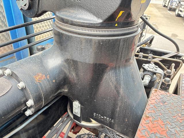 プロフィア ヒアブクレーン付スクラップ運搬車 上物ヒアブ製(166E3-CLX) 360度回転グラップル付 荷台寸820x239x133 鉄深箱 容量約26立米 積載10.3t 410馬力 2デフ 走行63万km(29枚目)