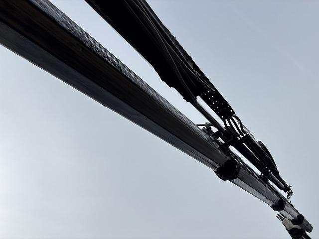 プロフィア ヒアブクレーン付スクラップ運搬車 上物ヒアブ製(166E3-CLX) 360度回転グラップル付 荷台寸820x239x133 鉄深箱 容量約26立米 積載10.3t 410馬力 2デフ 走行63万km(34枚目)