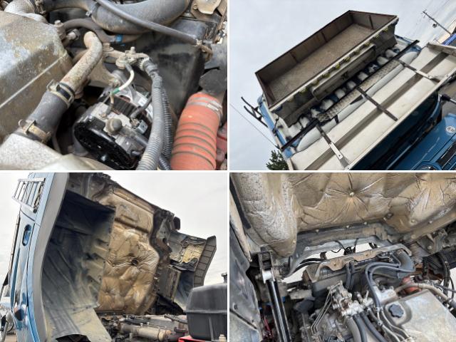 プロフィア ヒアブクレーン付スクラップ運搬車 上物ヒアブ製(166E3-CLX) 360度回転グラップル付 荷台寸820x239x133 鉄深箱 容量約26立米 積載10.3t 410馬力 2デフ 走行63万km(55枚目)