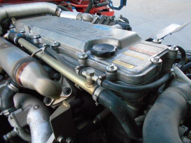 ファイター ダンプ 上物新明和製 増トン車 積載:7.2t 荷台寸法:340×215×64 電動コボレーン付 ベッド付 走行:21.1万km 6速ミッション(50枚目)